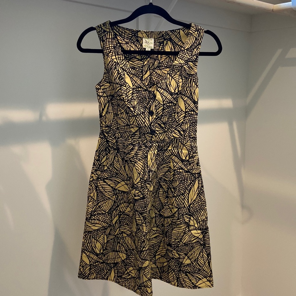 Printed Mini Dress